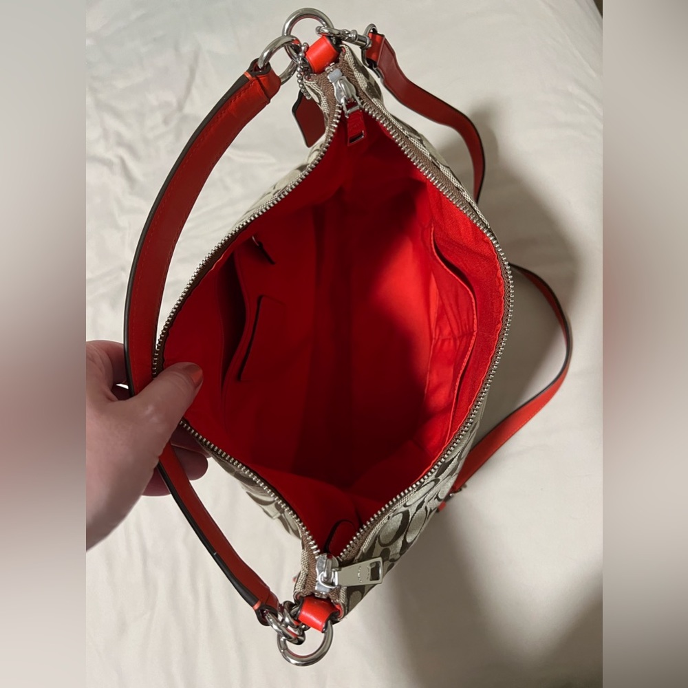 Coach purse and matching wallet